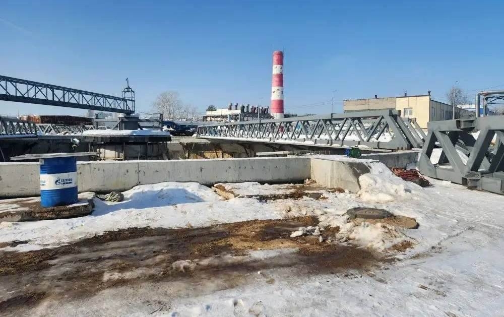 На Нижегородской станции аэрации завершён разбор обрушившегося в начале февраля первичного отстойника