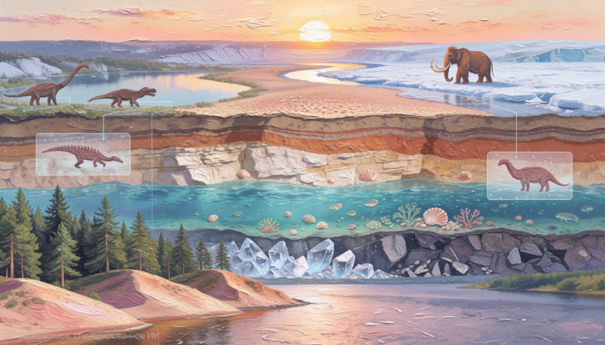 Когда-то на месте Бора было тёплое море...