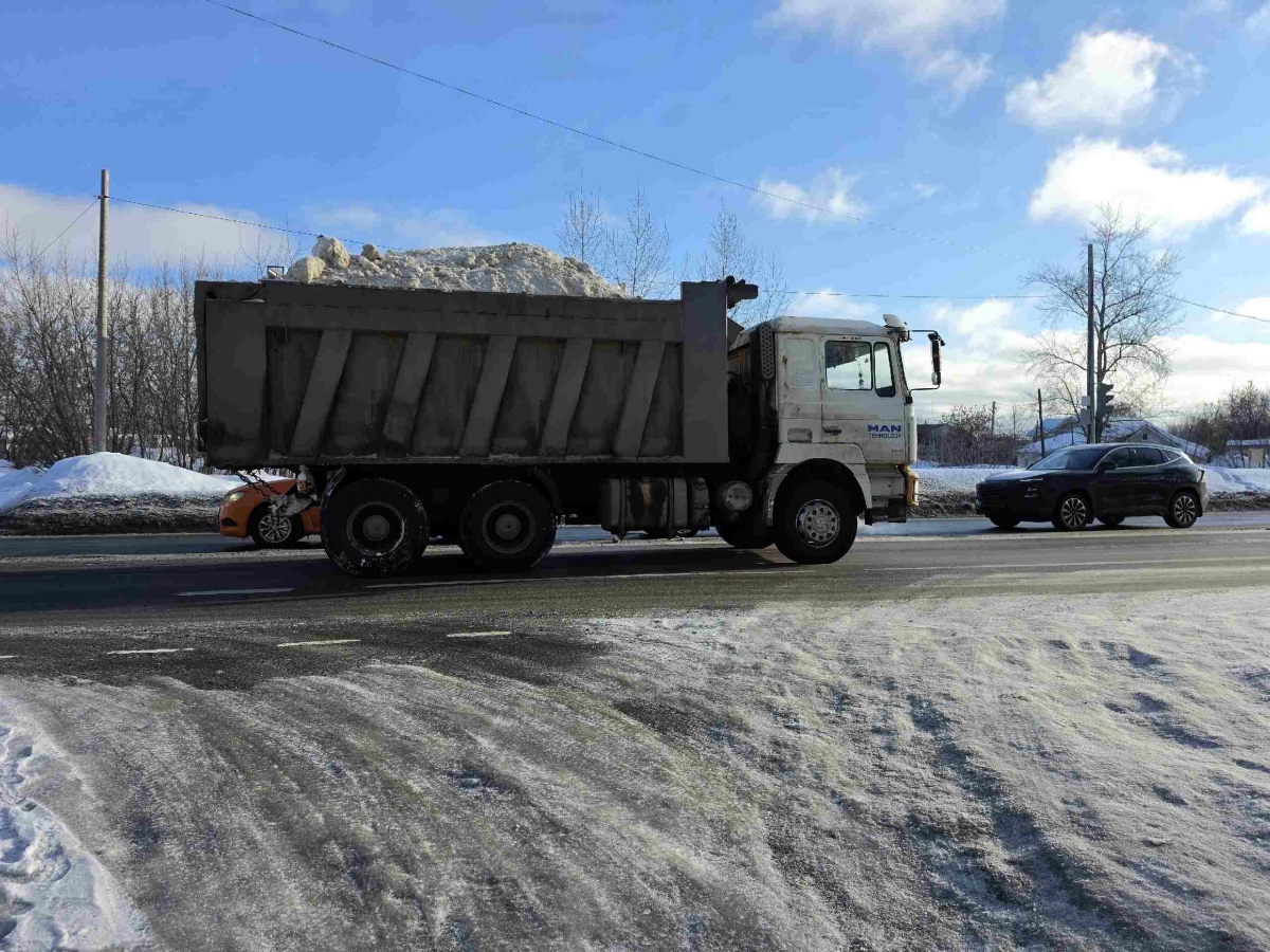 Информация от администрации о ходе работ по очистке территорий от снега