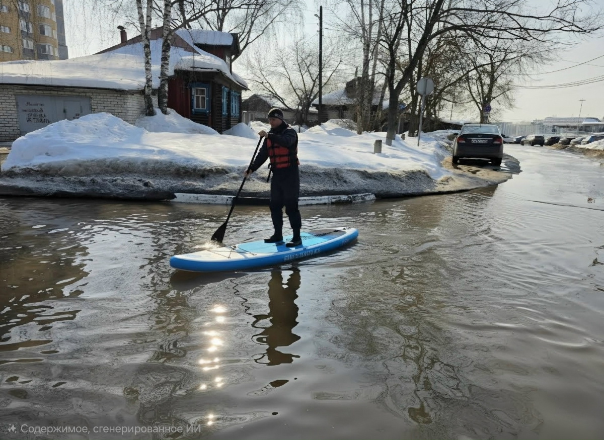 А что если лужи - это не только коммунальная беда, но и первый признак победы весны?