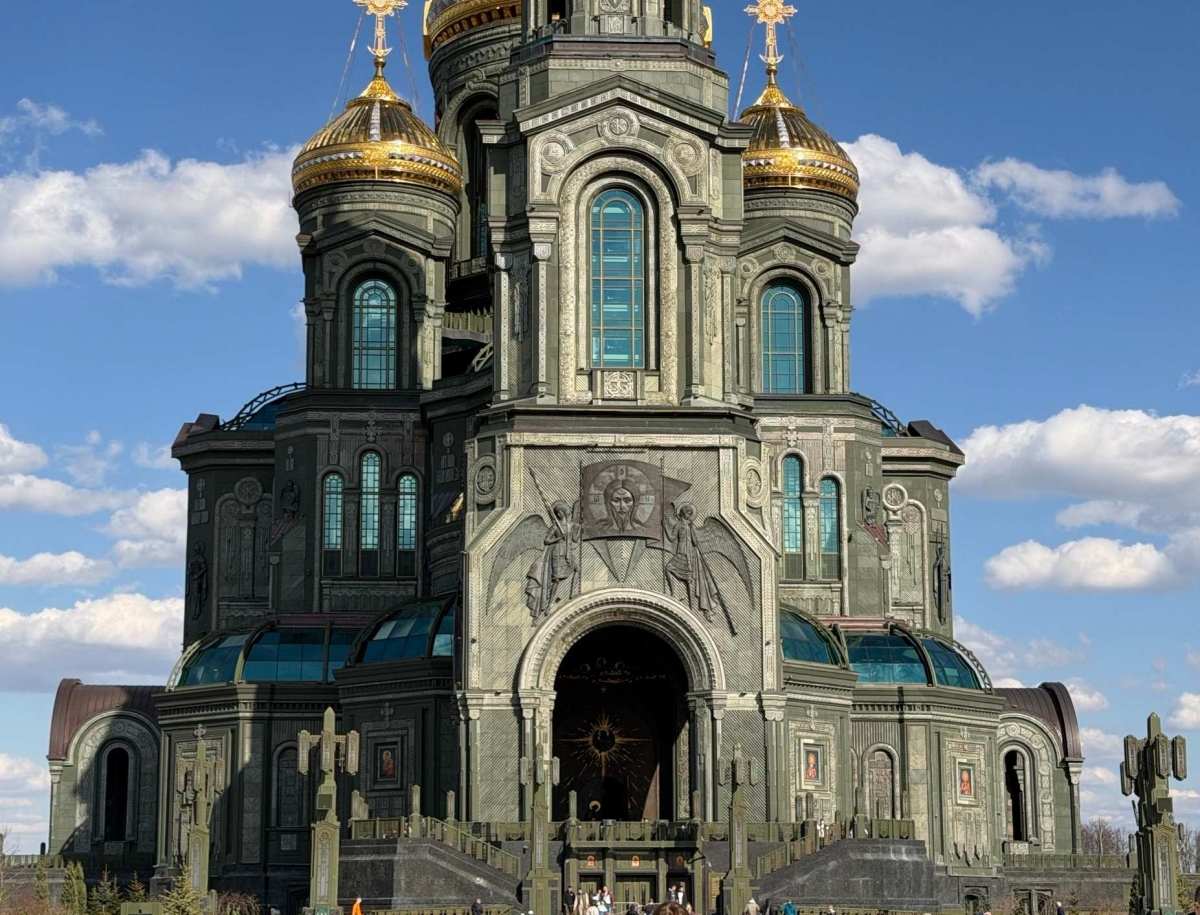 Борчане побывали в Главном храме Вооружённых сил Российской Федерации