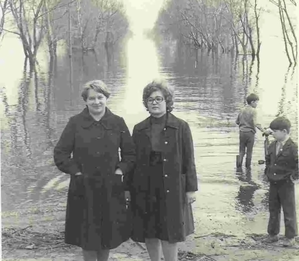 Удивительные кадры разлива в городе Бор