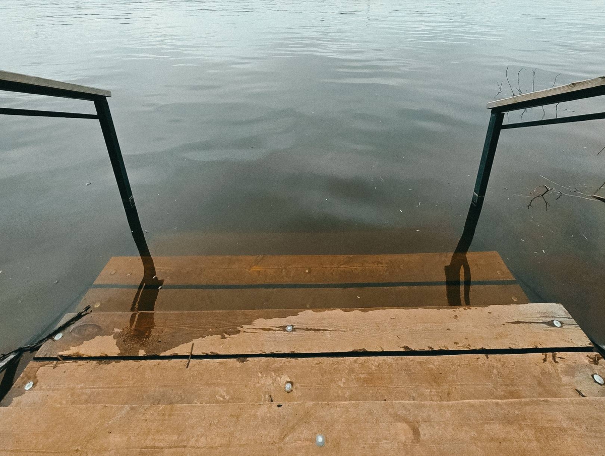 Волга хорошо разлилась