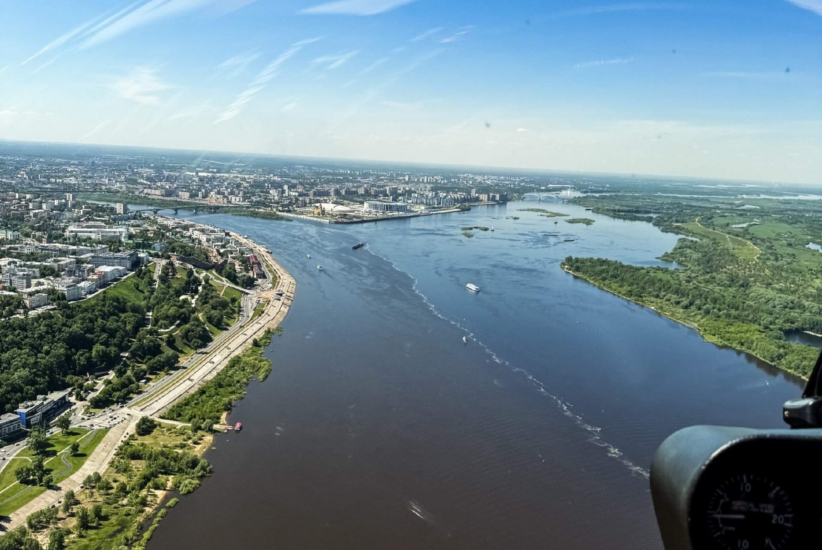 Краевед Юрий Югин поделился воспоминаниями и рассказал, почему Волга и Ока разного цвета