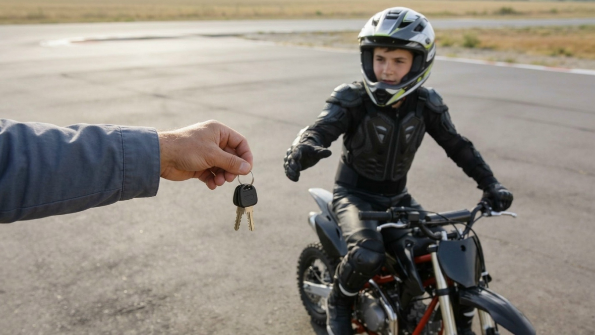 Предупреждение борским родителям от ГИБДД