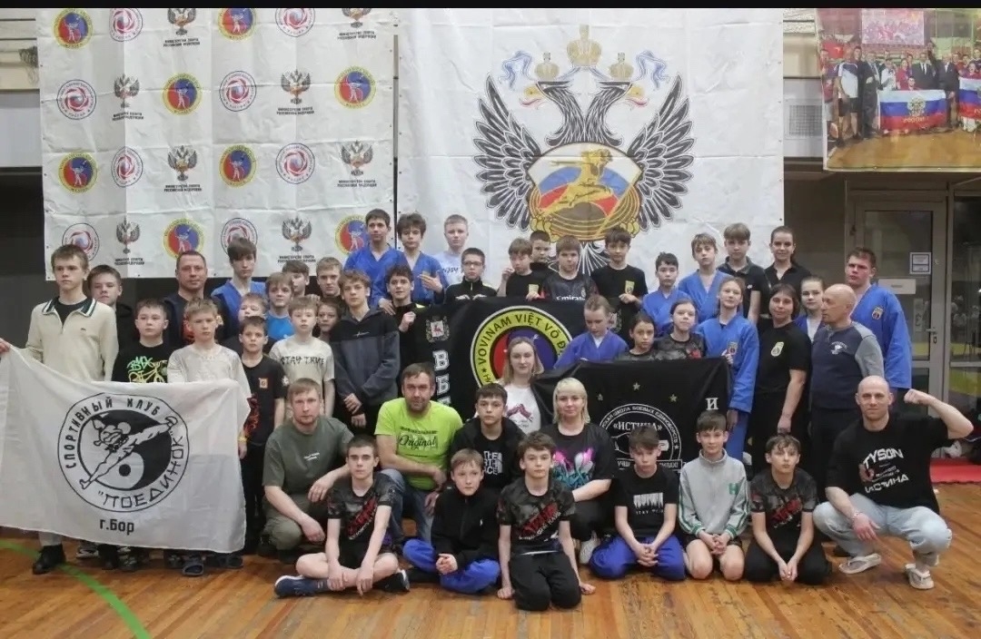 Нижегородская сборная при участии борчан заняла третье место на чемпионате России по Вьет Во Дао