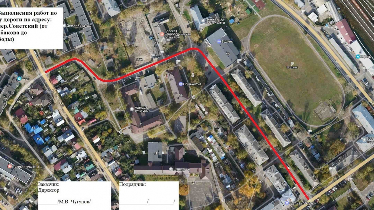 Дорожная новость с сайта Госзакупок