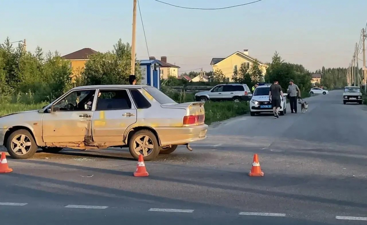 На Бору в ДТП пострадал мотоциклист