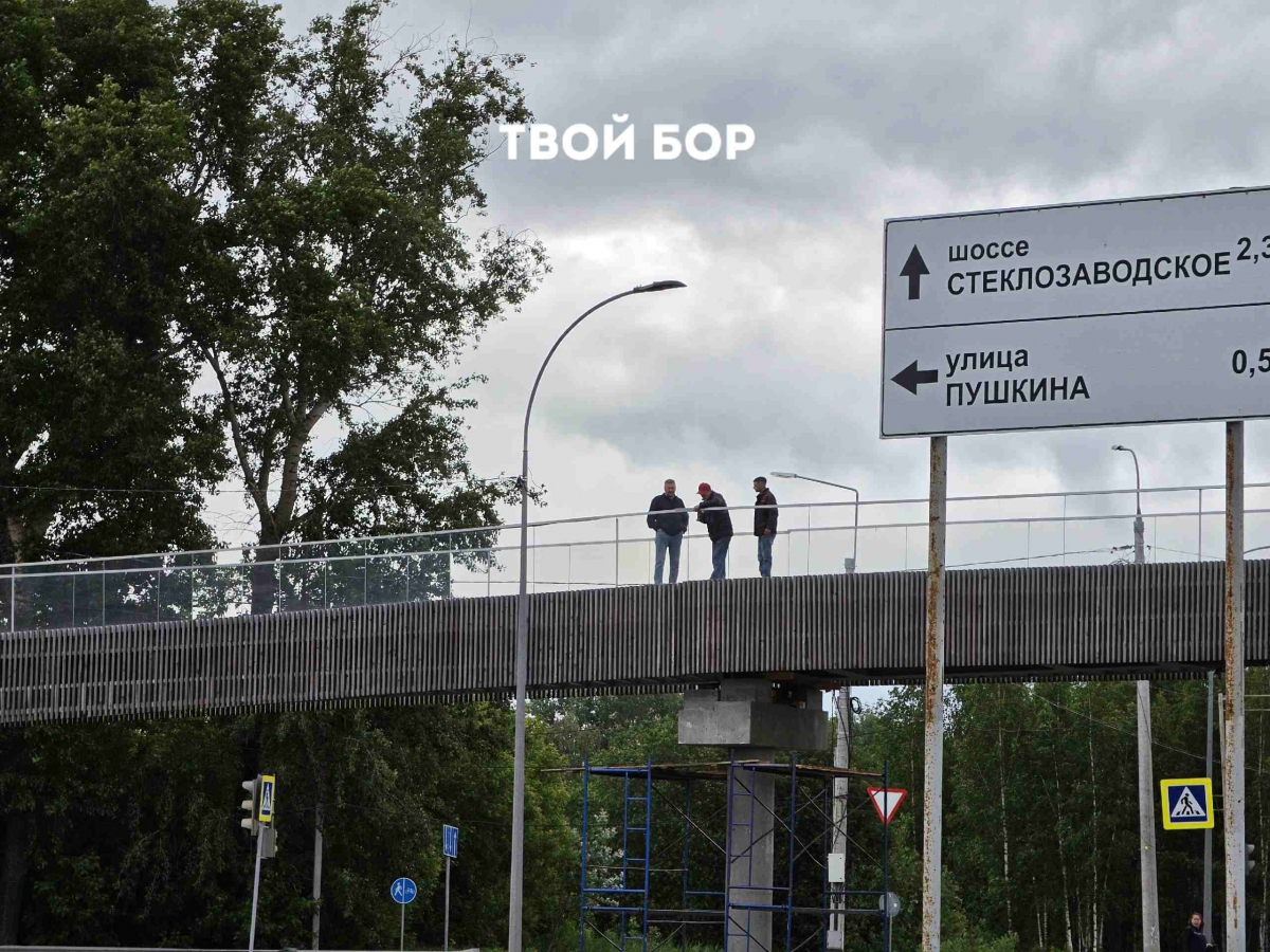 На Волгоречье начались подготовительные работы к ремонту пешеходного моста