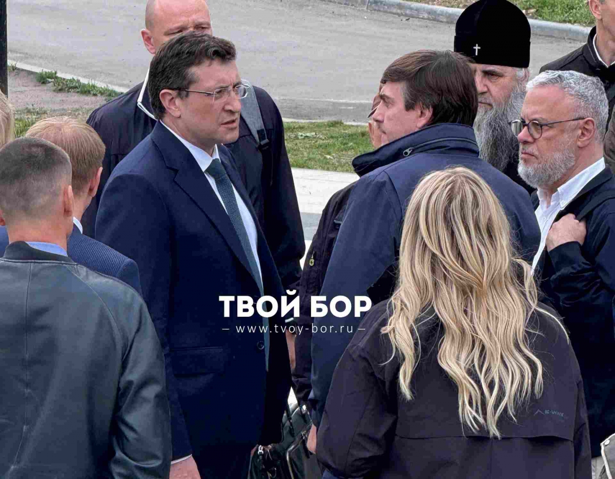 Глеб Никитин посетил Бор с рабочим визитом