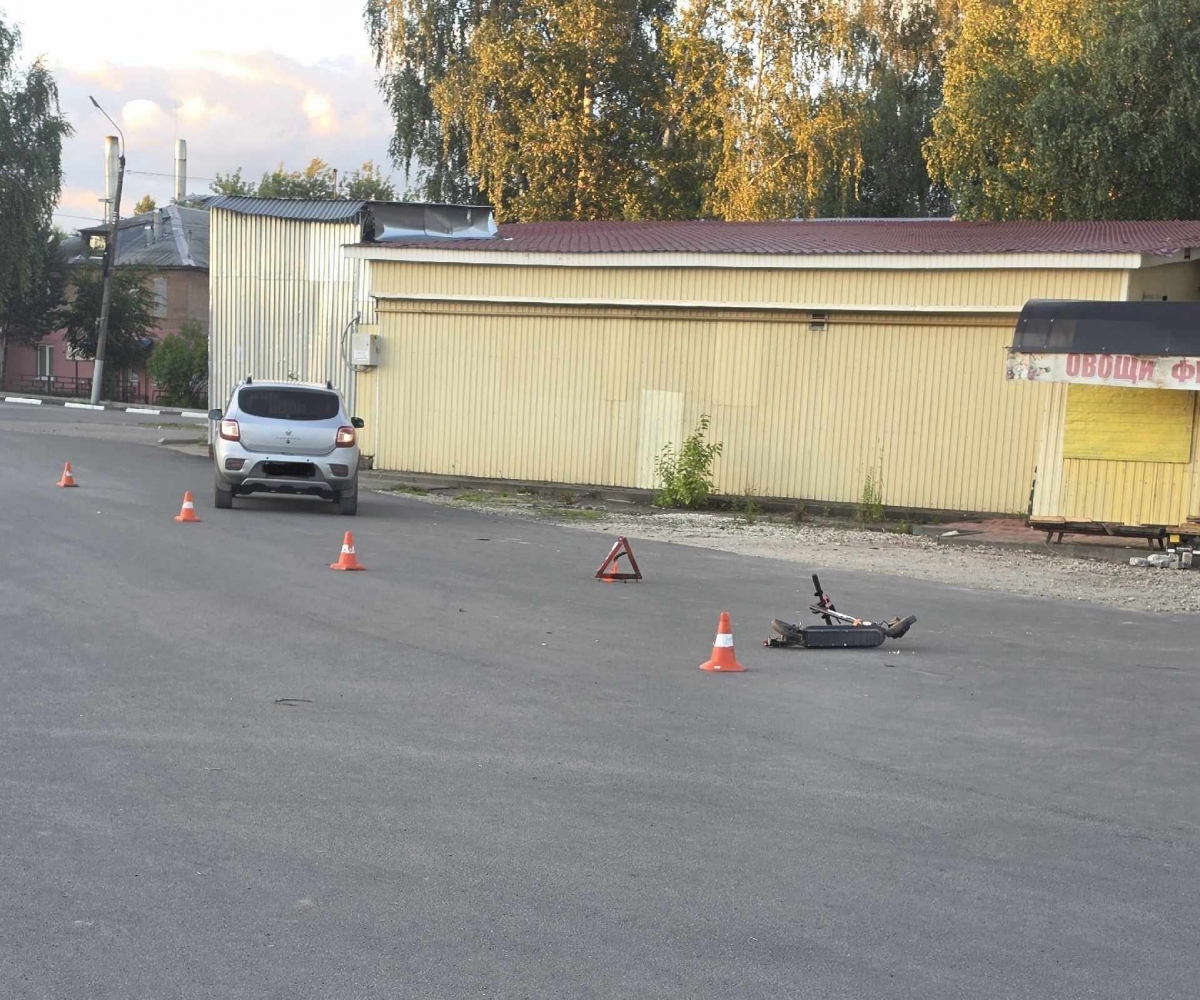 На Бору в ДТП пострадал несовершеннолетний