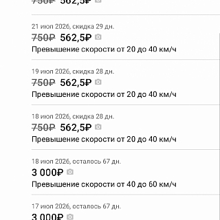 Борчанка получила с новых камер 6 штрафов 1