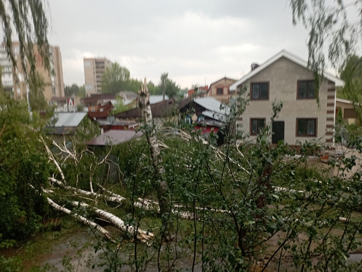 Погодный апокалипсис прошел на Бору