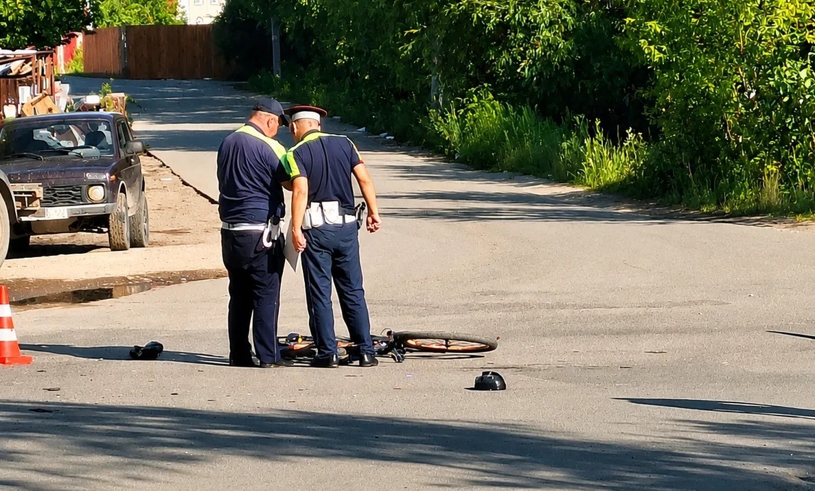 В Октябрьском ДТП с велосипедистом