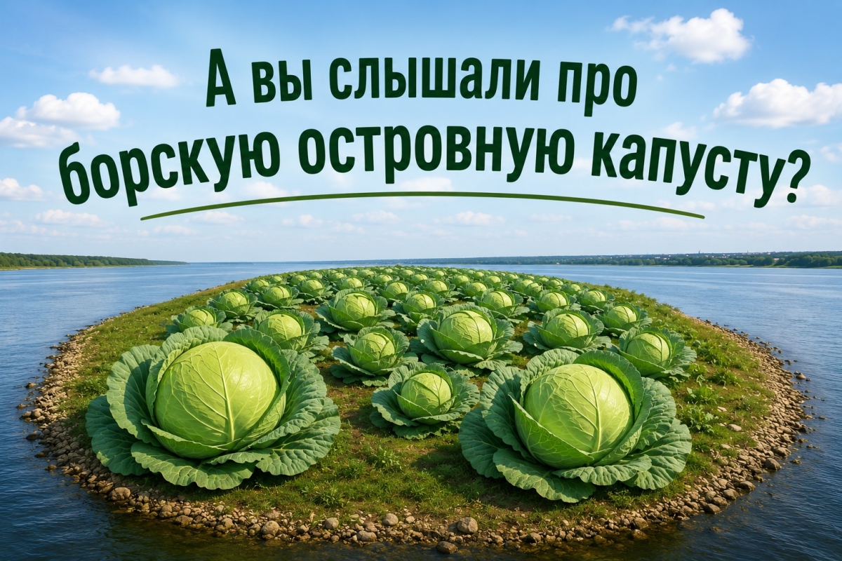 А вы слышали про борскую островную капусту?