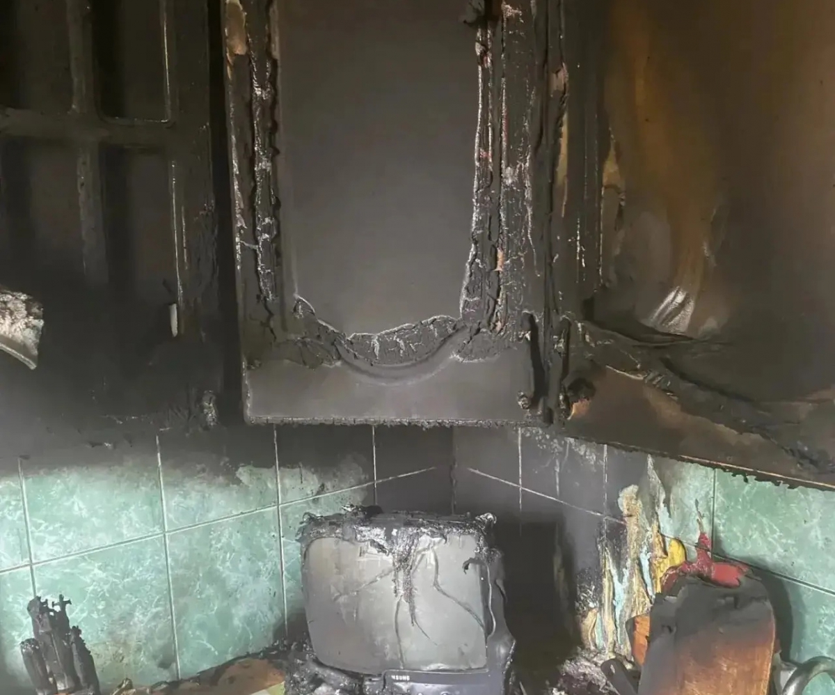 На Бору из-за пожара в квартире эвакуировали жителей многоэтажки