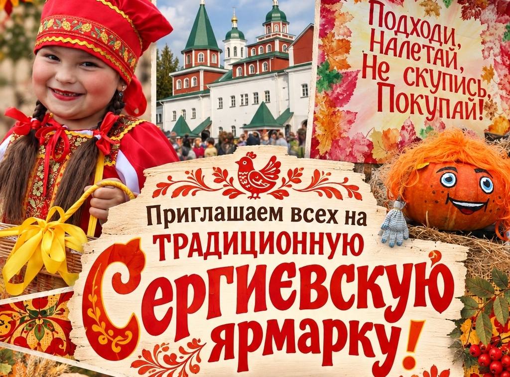 На Бору состоится Сергиевская ярмарка!