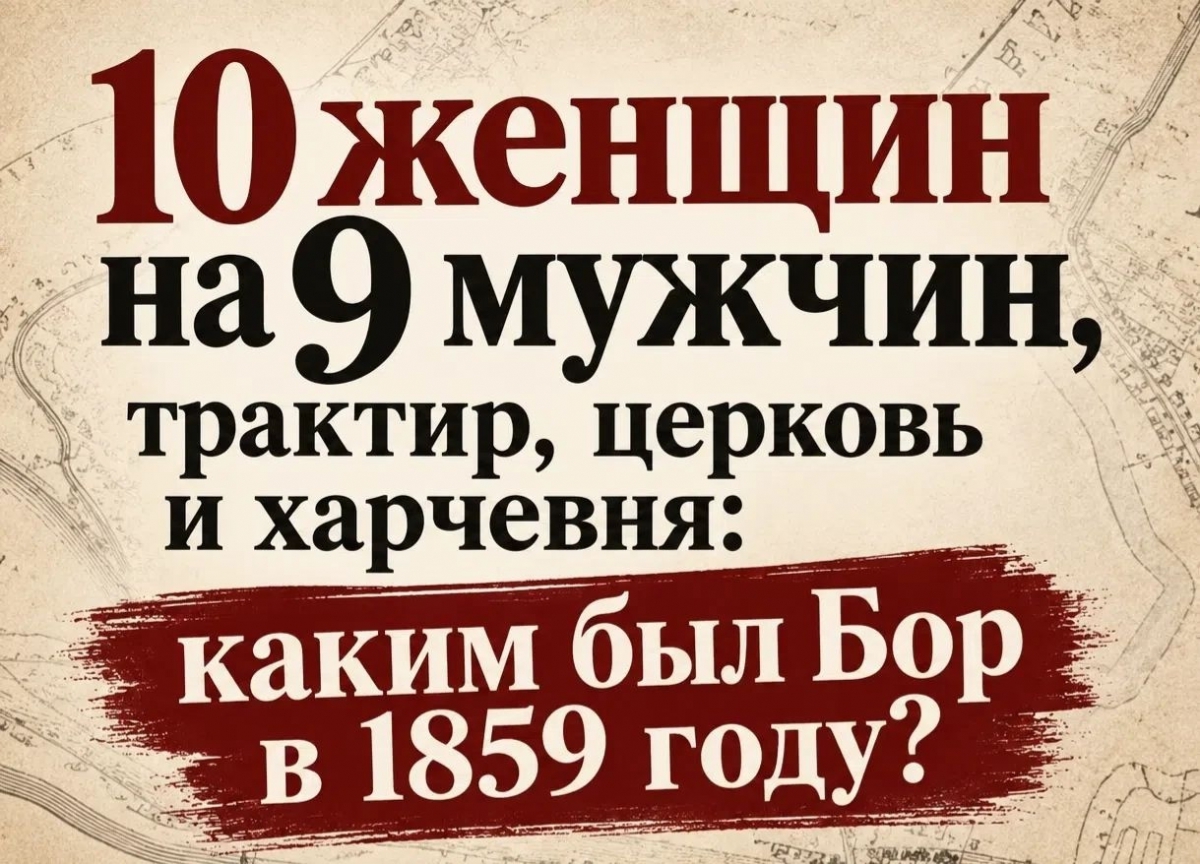 Хотите представить, каким был Бор в 1859 году?