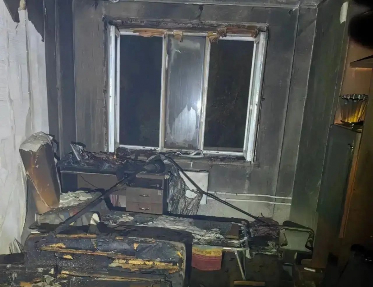 Серьезный пожар на Бору: погиб человек