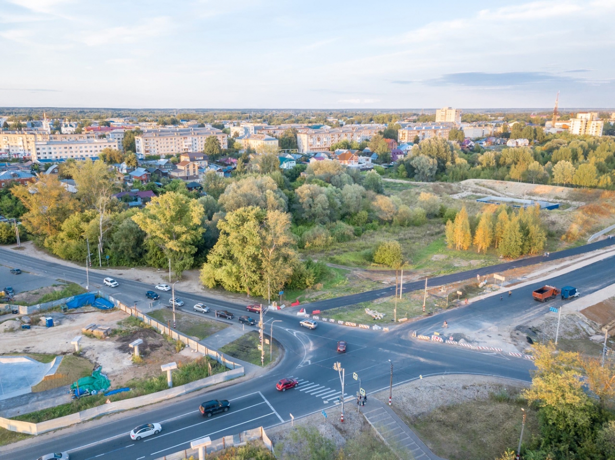 Обои город бор нижегородской области