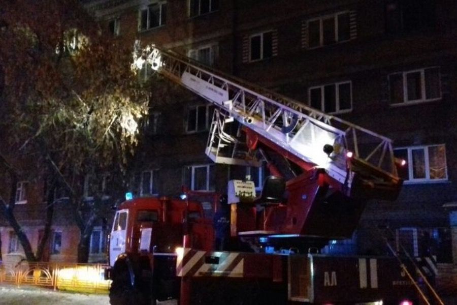 В пожаре на Бору погиб мужчина