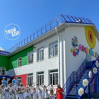 На Бору красиво открыли детский сад "Аистёнок" на 240 мест 9