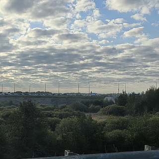 Транспортный коллапс на Борской дамбе 1