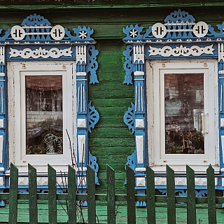 Пошли рассматривать борские наличники! 1