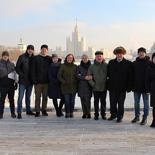 Делегация специалистов администрации Борского округа побывала в Москве, в парке Зарядье 10