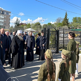 На Бору побывал Митрополит Нижегородский 2