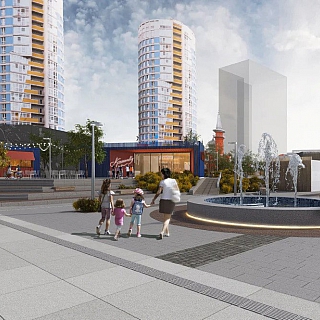 Изменения площади перед канатной дорогой к 800-летию Нижнего Новгорода 6