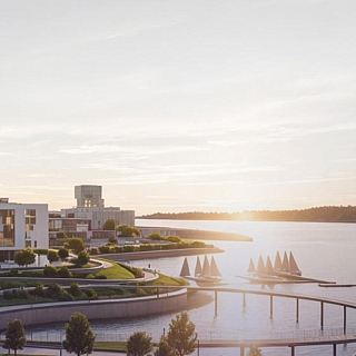 Рядом с канатной с нижегородской стороны построят жилой комплекс премиум-класса 3