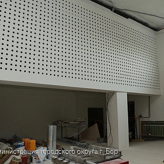 В Кантауровском доме культуры проходит ремонт зрительного зала 2