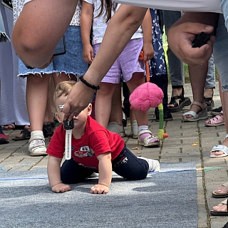 На Бору прошёл пробег ходунков, ползунков и бегунков 2