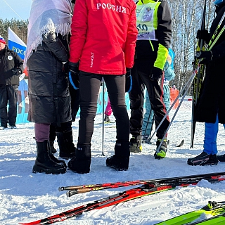 На Бору прошла "Лыжня России" 4