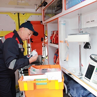 Новые "скорые" прибыли на Бор 1