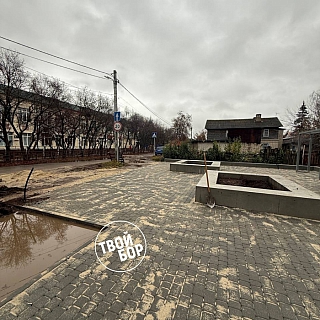 Около школы №4 появилась интересная площадка 2