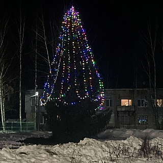 В Останкино шикарная ёлка 1