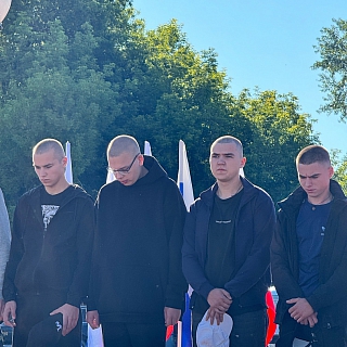 Наших борских ребят проводили Родине служить 8