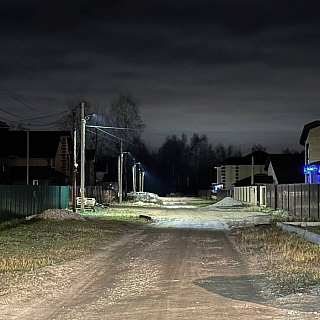 Улица Героя Тупицына отныне с наступлением темноты будет освещена 2