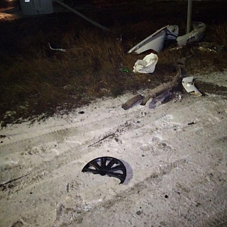 Мужчина погиб в аварии на Бору 1