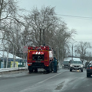 МЧС обнародовали подробности пожара на Стеклозаводском шоссе 1