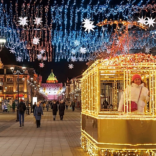 Нижний Новгород уже готовится к Новому году! 5