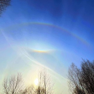На Бору замечено двойное гало 4