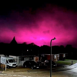 Не Бор, но очень похожая история со свечением в небе 3