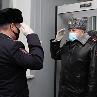 Руководитель региональной полиции заслушал руководителей  борской полиции по итогам работы за 2020 год 1