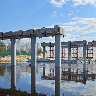 Уникальный мост должны достроить на Бору 3