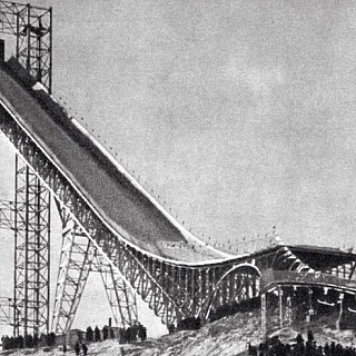 Вопрос к знатокам: где на Бору был трамплин? 1