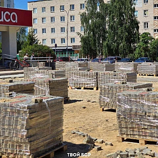 Центр Бора - сплошная строительная площадка 2