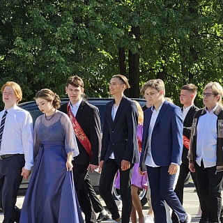 На Бору прошёл парад выпускников 2023 года 2